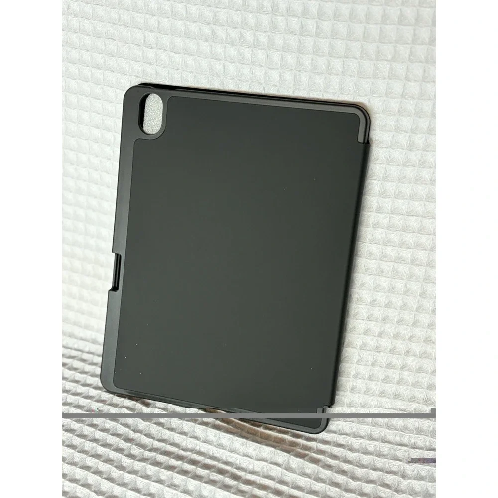 IPAD AIR 6th GEN Black Plastic Folding Folio Tablet Case with Integrated Stand